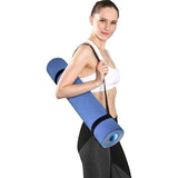 Yogamat, gymnastiekmat, voor dames en heren, 0,6 cm dik, milieuvriendelijk TPE, scheurbestendig, zweetbestendig, L x B 61 cm 183 cm