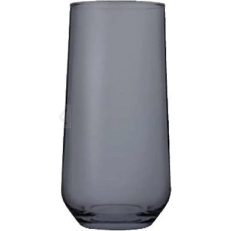 Set van 6 waterglazen voor cokctails en mocktail drinkglazen set highballglazen (lichtgrijs, 470 ml)