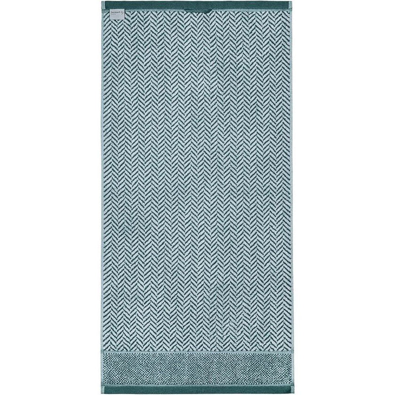 Handdoekset van 2 100% katoen 50 x 100 cm met patroon Vertaling: Set van 2 handdoeken van 100% katoen, 50 x 100 cm, met patroon.