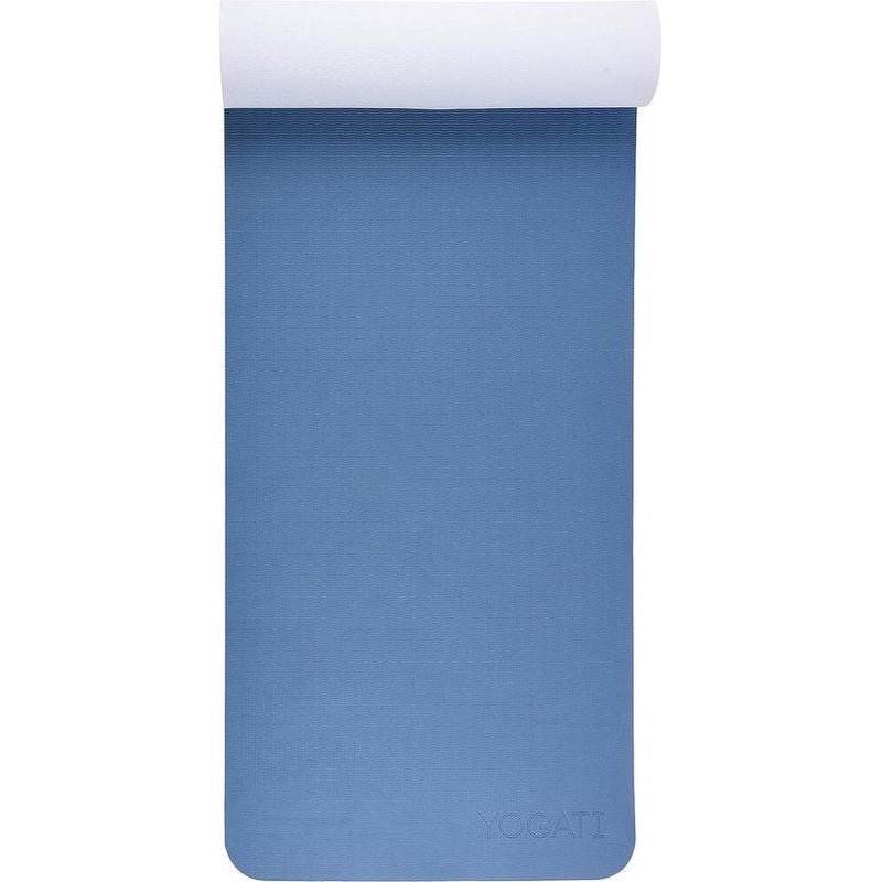 Sportmat fitnessmat antislip met draagband. Gymnastiekmat voor yoga, pilates en fitness. Yogamat voor dames en heren. Yogamat antislip. Trainingsmat, yogamat.