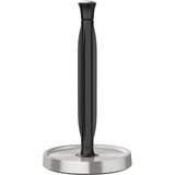 Keukenrolhouder RVS Keukenrol Staande Houder Papieren Handdoekhouder voor Keuken, Zwart