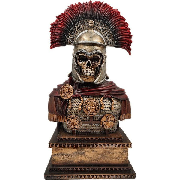 Romeinse rijk Romeinse legioen Undead Centurion soldaat Warrior hars standbeeld sculptuur ornament
