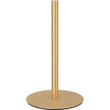 Gouden keukenrolhouder, staande servethouder voor opslag van toiletpapier, premium roestvrijstalen keukenorganizer, Zewa rolhouder voor keukenrolorganizer, papierrolhouder met verzwaarde