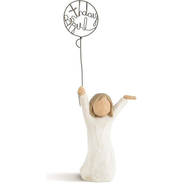 Wilgenboom-verjaardagsmeisjesfiguur, 3,9 x 2,4