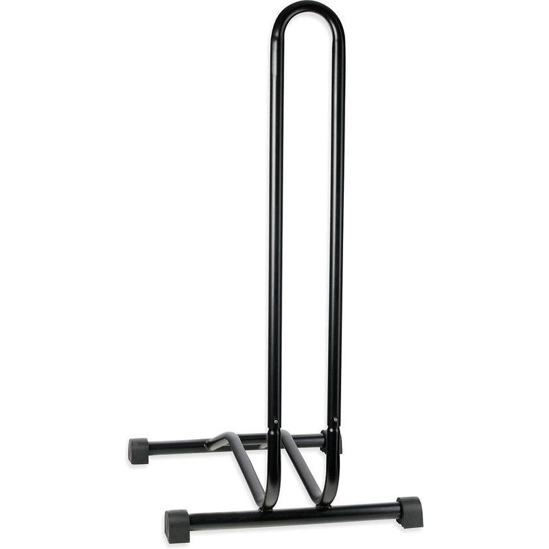 2 stuks fietsstandaard in zwart of zilver, vloerstandaard, vrijstaand, wielstandaard, 38 x 42 x 75 cm, kleur: zwart