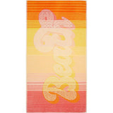 Biologische katoenen decoratieve strandhanddoek, hoogwaardige strandhanddoek, zacht en absorberend, sneldrogende grote badhanddoek, handdoek, Oeko-Tex gemaakt in groen & GOTS gecertificeerd (75 x 150 - strandvrouwen)