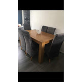 Hoezen voor eetkamerstoel, fluwelen stretch, van spandex pluche, voor solide, grote eetkamerstoelen, beschermende hoezen, decoratief