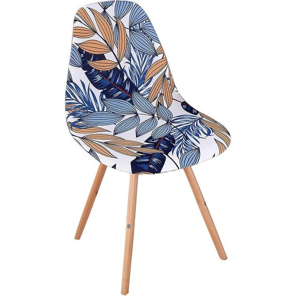 Eetkamerstoelhoes, Scandinavische kuipstoel, overtrek, eetkamerstoel, beschermhoezen, stretch - set van 4 - Ye Yu