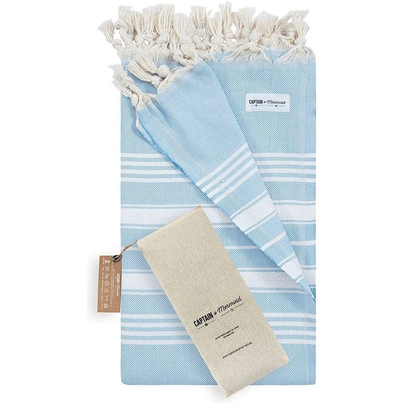 Strandhanddoek, zeemeermin, Australische surfer, badhanddoek, katoen