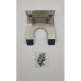 föhnhouder, föhnhouder zonder boren, haardrogerhouder, matte afwerking, wandbevestiging voor hotel, badkamer, woonkamer, barbershop