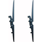 Perlegear TV-wandmontage, tilting tv-wandbevestiging voor 26-60 inch tv's tot 52 kg, tv-beugel max. VESA 400 x 400 mm (Style-C)