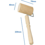 Houten massageroller Set 3 stuks. Massage Wellness Rollers Voet Hand Lichaam