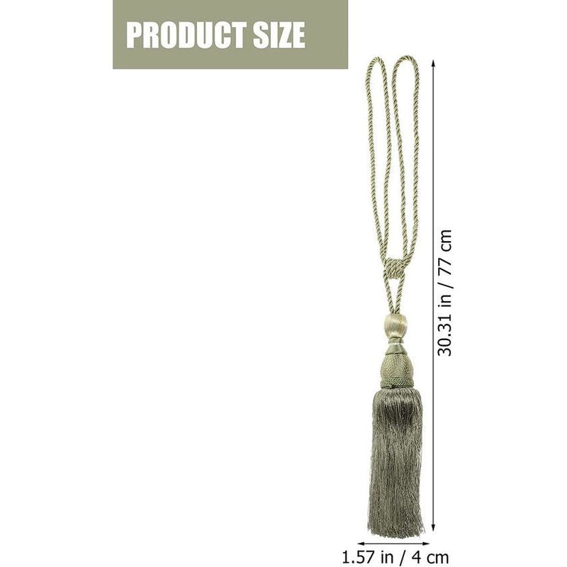 2 stuks decoratief gordijn kwasten gordijn strap kwasthouder venster gordijn gesp clips