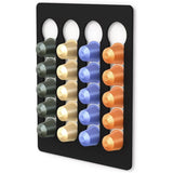 capsuledispenser, capsulestandaard, houder, wandhouder zonder boren