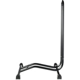 2 stuks fietsstandaard in zwart of zilver, vloerstandaard, vrijstaand, wielstandaard, 38 x 42 x 75 cm, kleur: zwart