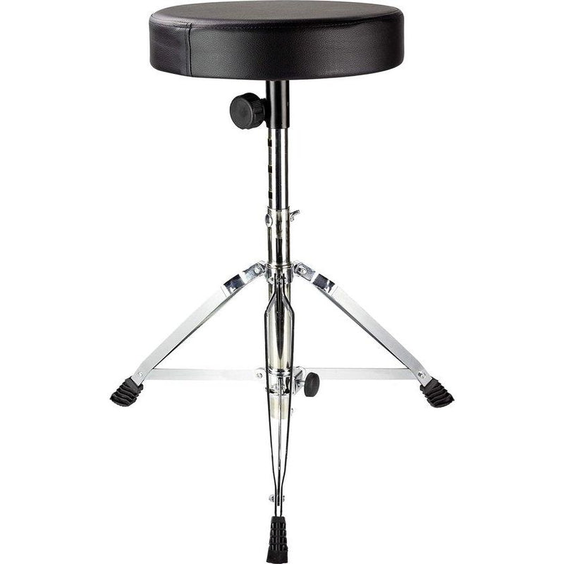 Verstelbare trommelkruk met gevoerde zitting