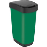 trash can 25 l met deksel, kunststof (PP) BPA-vrij, groen, 25 l (33,3 x 25,2 x 47,6 cm) afvalbak 25 l met deksel, kunststof (PP) BPA-vrij, groen, 25 l (33,3 x 25,2 x 47,6 cm)