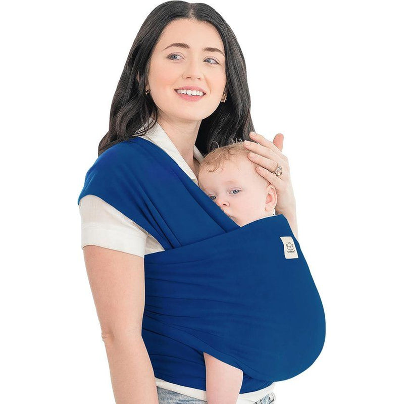 Draagdoek voor pasgeborenen, alles in 1 rekbare draagdoek - babydrager voor pasgeborenen, vanaf de geboorte, draagdoek voor pasgeborenen, peuters, babydrager vanaf de geboorte, draagdoek - Blauw