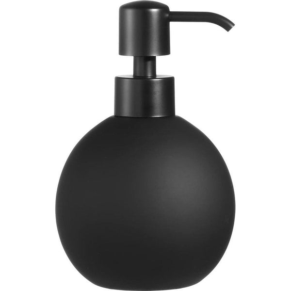 Zeepdispenser, 420 ml, Pompdispenser, Vloeibare zeep, Afwasmiddeldispenser, Keramische ronde lotiondispenser, Navulbare dispenser, Afwasmiddeldispenser, Elegante accessoires,