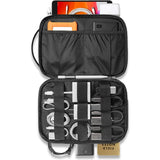 Accessoires organizer tas, kabeltas harde schijf tas elektronische accessoires etui tas case voor harde schijf, oplader, oplaadkabel, powerbank, USB-stick, SD-kaarten