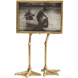 frame Duck Feet, goud, fotolijst, eendenvoeten, accessoire, horizontaal, 13x18cm