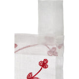 Paar, wit/rood, 2 x 60 x 160 cm Pair, wit/rood, 2 x 60 x 160 cm