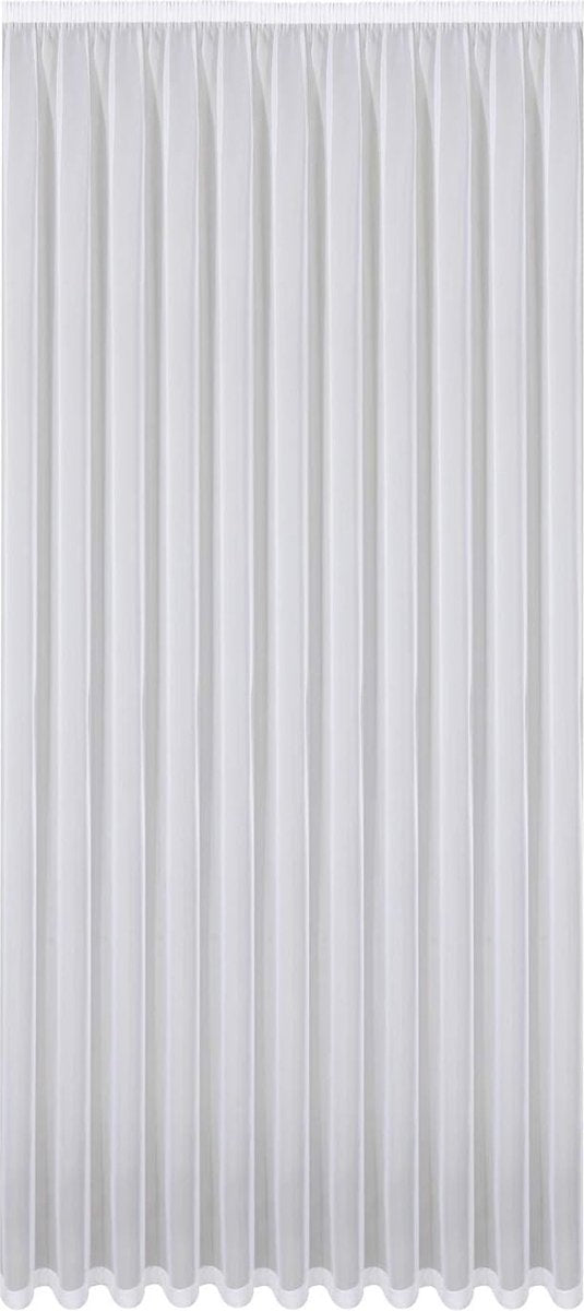 Milena transparant gordijn in wit