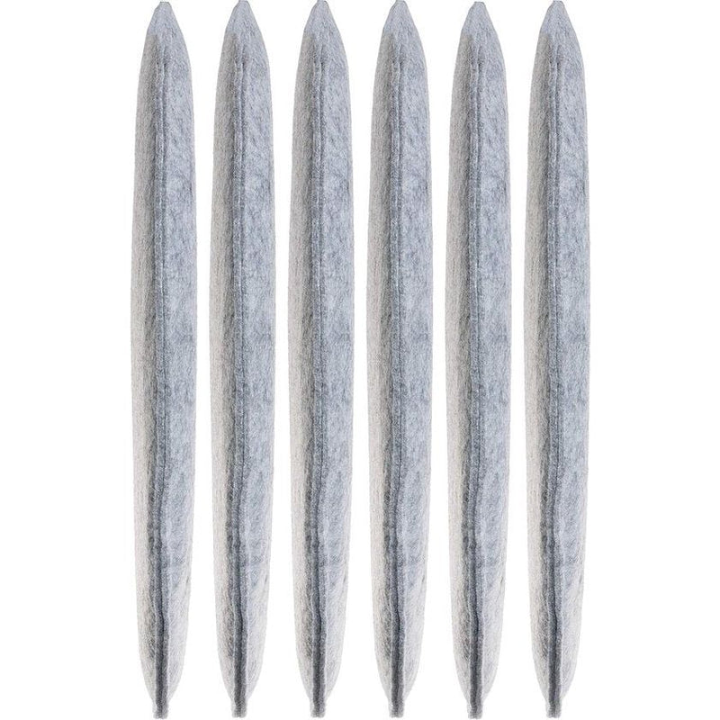 Zitkussen, vilt, rond, stoelkussen, zitkussen, gewatteerd, 35 cm, 6-delige voordeelverpakking, lichtgrijs Zitkussen, vilt, rond, stoelkussen, zitkussen, gewatteerd, 35 cm, 6-delige voordeelverpakking, lichtgrijs