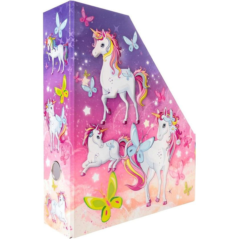 Tijdschriftenrek1 x organizer (lengte/breedte/hoogte: 26,5 x 7,5 x 31,5 cm) - eenhoorn.