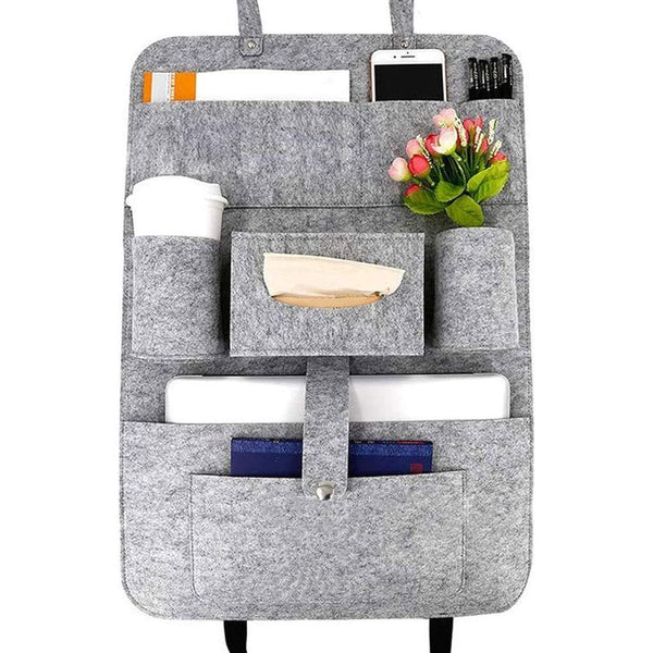 2 stuks autostoel organizer auto vilt organizer sticker auto achterbank tas opbergtas auto-organizer auto voor gadget camping accessoires