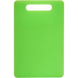Kunststof snijplank met handgrepen, Food Grade PP-materiaal, BPA-vrij, vaatwasmachinebestendig, dikke snijplank, groot formaat, gemakkelijke handgrepen voor de keuken (groen)