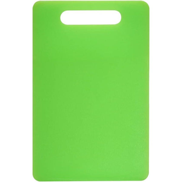 Kunststof snijplank met handgrepen, Food Grade PP-materiaal, BPA-vrij, vaatwasmachinebestendig, dikke snijplank, groot formaat, gemakkelijke handgrepen voor de keuken (groen)