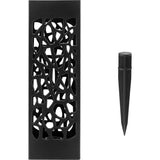 4X grafvaas met grondpin, grafbloemenhouder, begraafplaatsvaas voor het decoreren van begraafplaatsen en tuinen, plastic begraafplaatsvaas