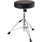 Verstelbare trommelkruk met gevoerde zitting