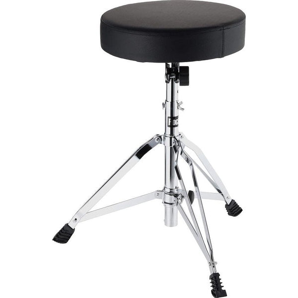 Verstelbare trommelkruk met gevoerde zitting