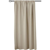 Verduisteringsgordijn, thermogordijn, met plooiband, boord, 135x175 cm