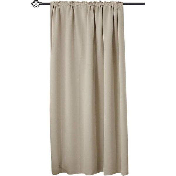 Verduisteringsgordijn, thermogordijn, met plooiband, boord, 135x175 cm