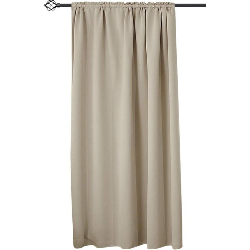 Verduisteringsgordijn, thermogordijn, met plooiband, boord, 135x175 cm