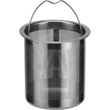 Theepot met stoofje, zeefinzet, glazen theepot, theemaker, koffiepot, theezeef, kan theewarmer ca. 1,2 liter