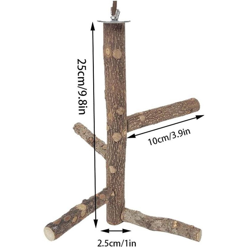 Zitstangen van natuurlijk hout, zitstangen voor vogels, vogelkooien, papegaaien, golfkip, kanarievogel, nimfensittich