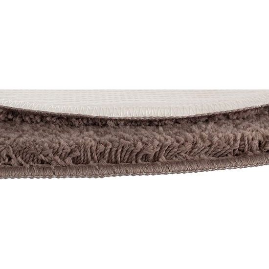 Brandsseller Badmat ca 70 x 80cm badmat Hartje Taupe