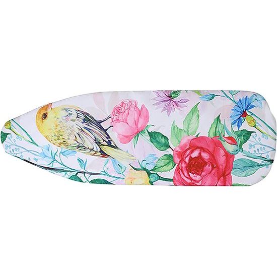 Strijkplankovertrek, extra dikke klassieke katoenen overtrek met elastisch elastiek, extra stoomdoorlatende strijkplankhoes voor stoomstrijkijzers, 140 x 50 cm (stijl B)