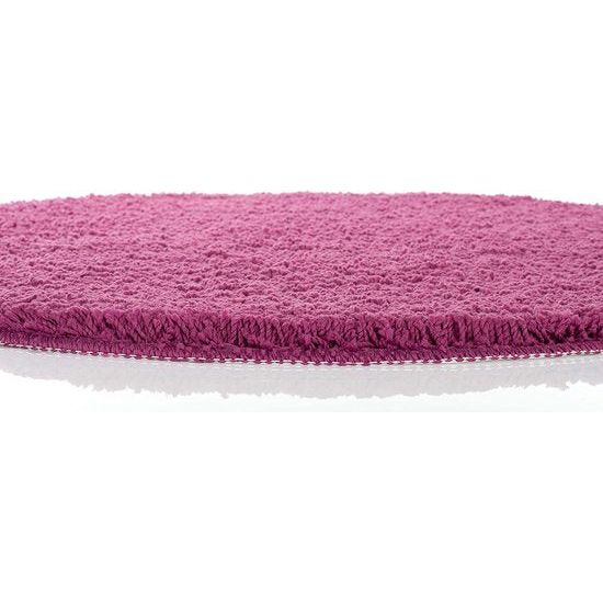 Brandsseller Badmat Ø 60 cm badmat rond Lila