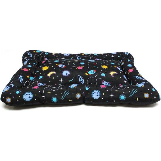 Hond Kat Matras Huisdier Bed Antislip Maat S/M/L Draagbaar Matras Zacht kussen (M:87*67cm Universe)