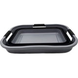 Opvouwbare plastic wasmand 30L Opvouwbare opbergbak Organizer Ruimtebesparende mand Watercapaciteit 24L