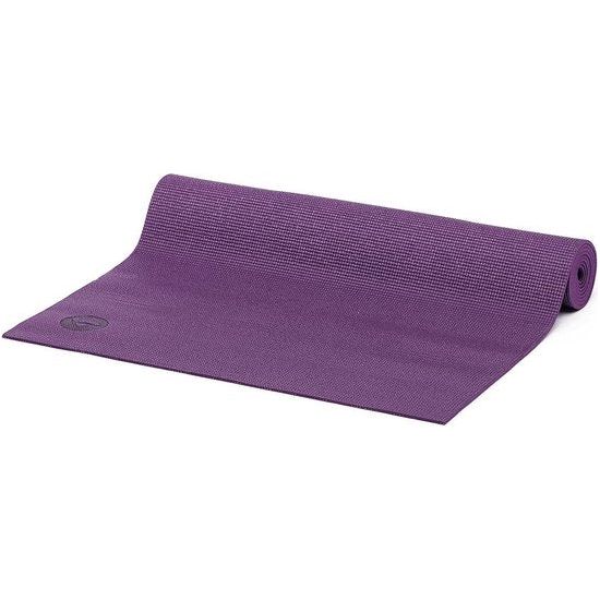 Yogamat van pvc, vrij van schadelijke stoffen, antislip en wasbaar, perfect voor beginners, oefenmat voor fitness, pilates en gymnastiek, 183 x 60 x 4 mm, in meerdere kleuren