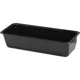 RIESS Cakevorm zwart 25 x 10 cm - Emaille