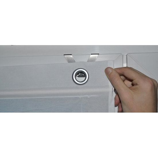 Vouwgordijn Ösenrollo Olivia, natuur, ca. 45 x 140 cm (b x h)