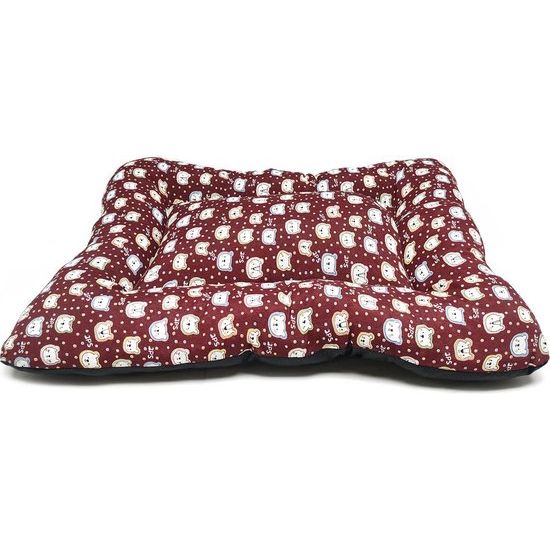 Hond Kattenbed Huisdierdeken Antislip S/M/L Maat Draagbaar Matras Bankkussen M:95*70cm Rood