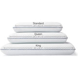 Ventilated Gel Memory Foam Pillow - Washable Cover - Standard Size